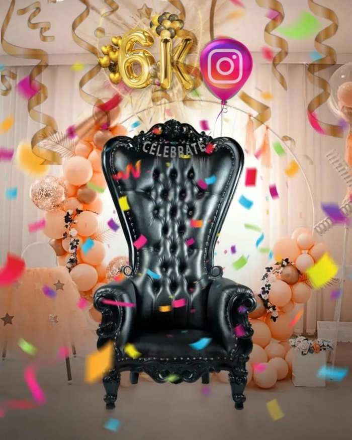 Instagram Royal Chair Photo Editing Background Free Download