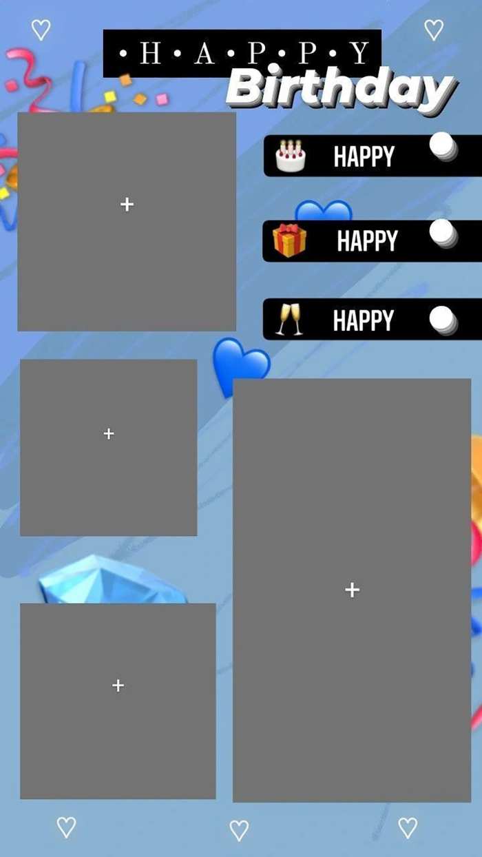 Instagram Story Background Image For Happy Birthday