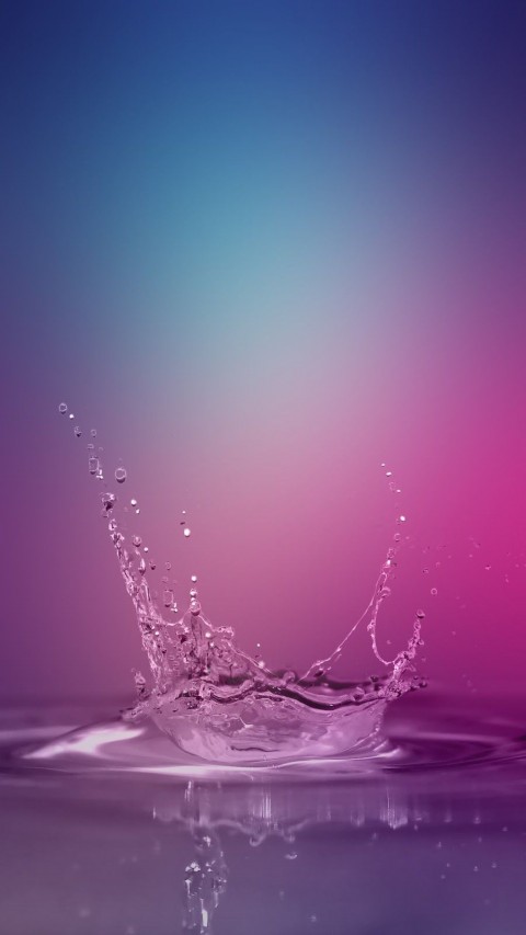 iPhone Water Splash HD Background Wallpaper