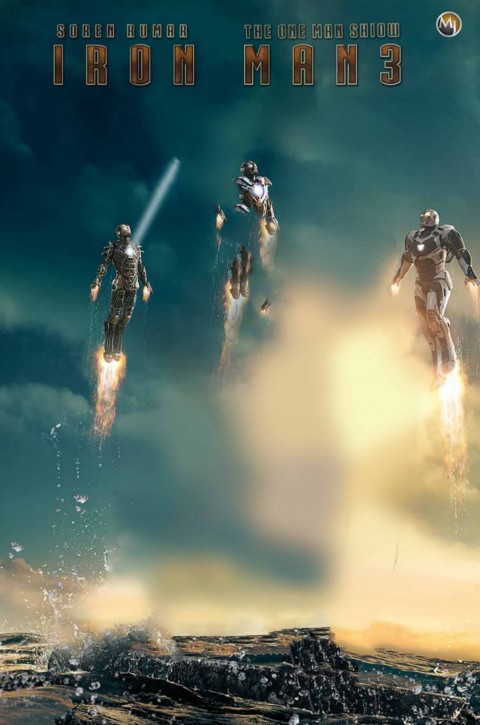 Iron Man Poster CB Background HD