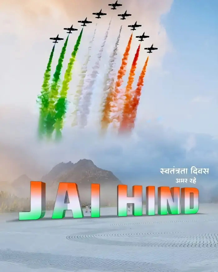 Jai Hind Independence Day 15 August Editing Background