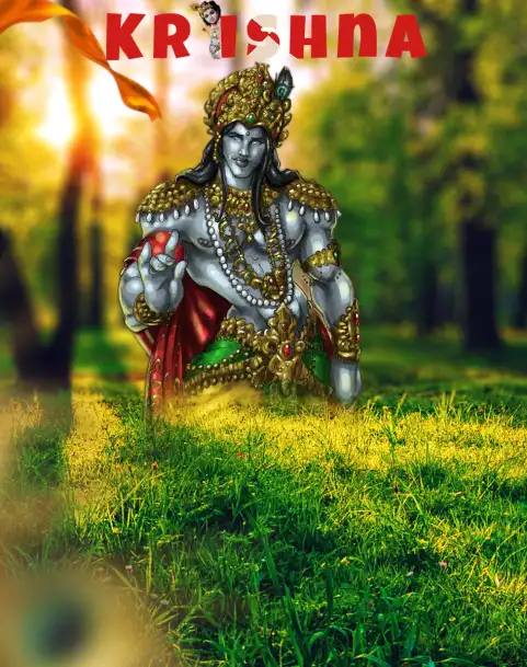 Janmashtami Editing Blur Green Tree Nature Forest  Background Free