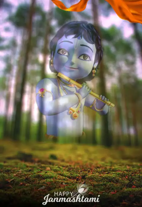 Janmashtami Editing  Nature Tree Background Full HD Download