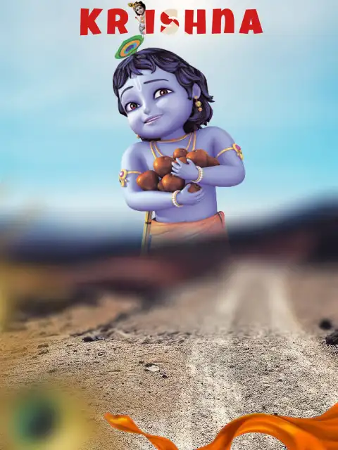 Janmashtami Editing Road CB Background Full HD Images