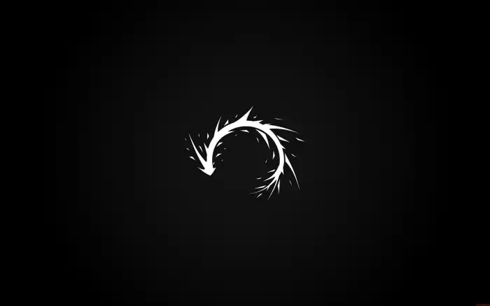 Kali Black Minimalist Background HD Free Wallpapers