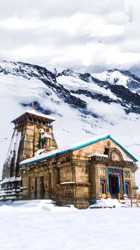 Kedarnath Shiva Temple CB Picsart Editing Background