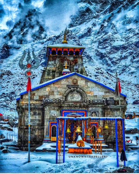 Kedarnath Temple CB Photo  Editing Background HD