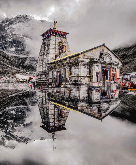 Kedarnath Temple CB Picsart Editing Background HD DFree