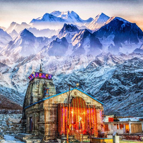 Kedarnath Temple CB Picsart Editing Background HD Download