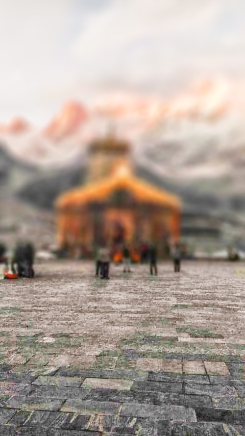 Kedarnath Temple CB Picsart Photo Editing Background