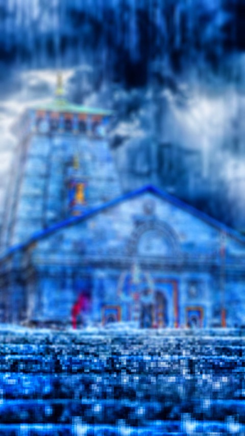 Kedarnath Temple  Picsart Editing Background HD Free