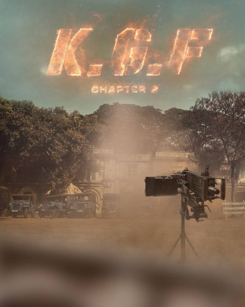 KGF Chapter 2 Movie Poster Background Download HD