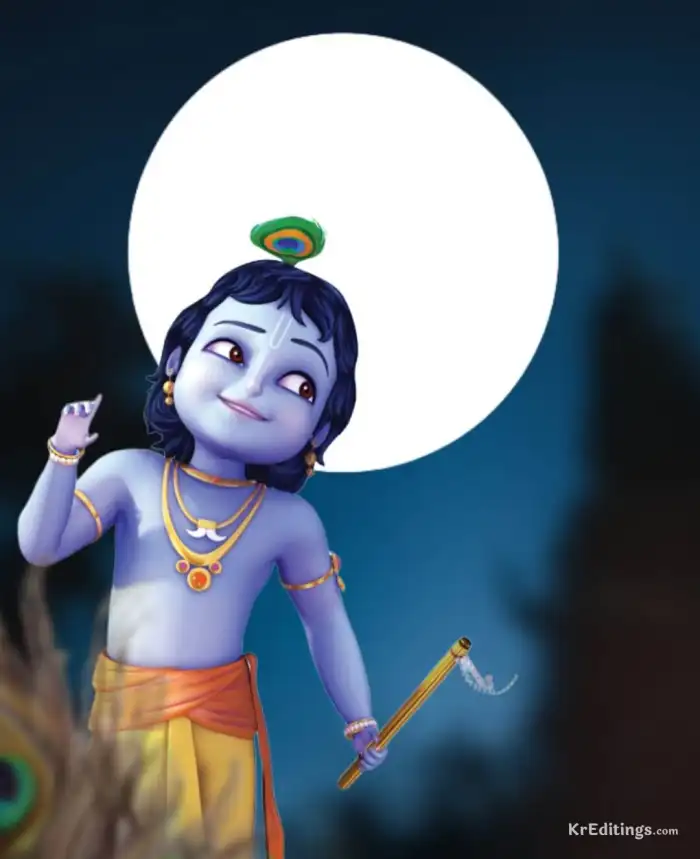 Krishna Janmashtami  Editing Background