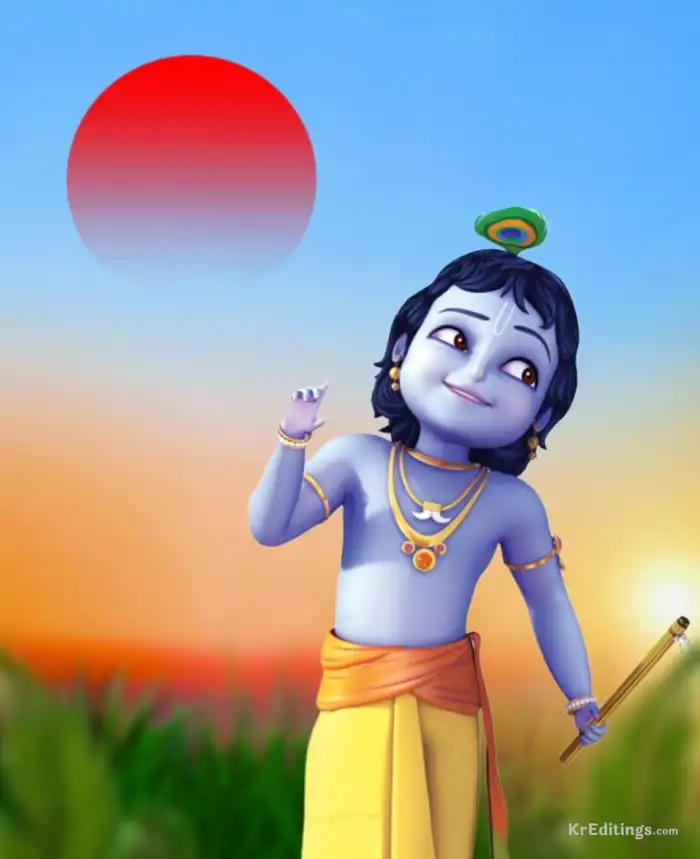 Krishna Janmashtami  Editing Background