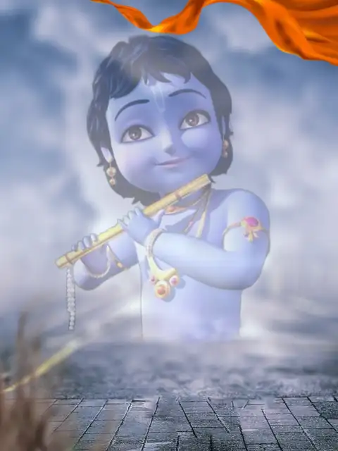 Krishna Janmashtami Editing  Blur CB Background Full HD Download