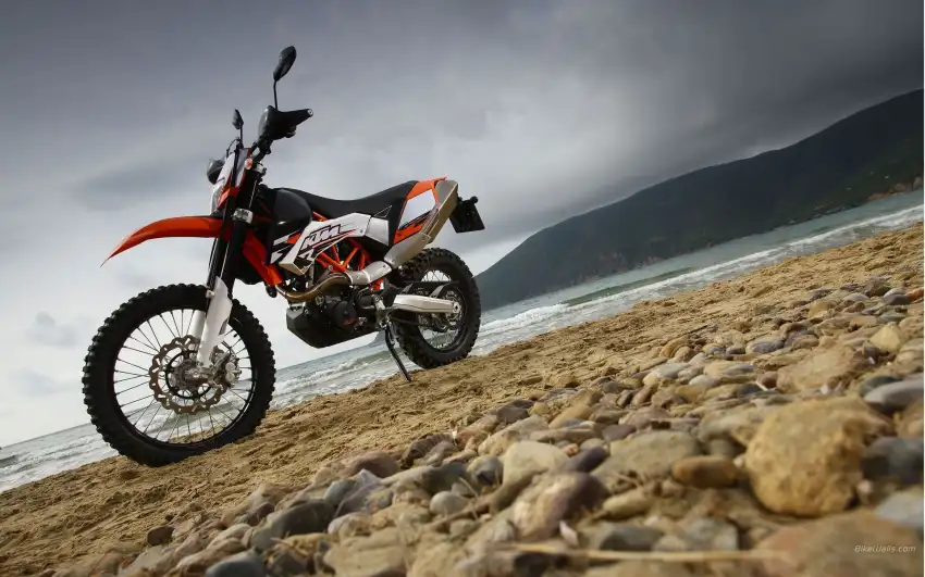 KTM Adventure On Mountain Background HD Download