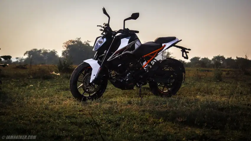 KTM Adventure Standing Background HD Download