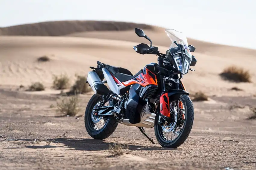 KTM Adventure Standing Background HD Download