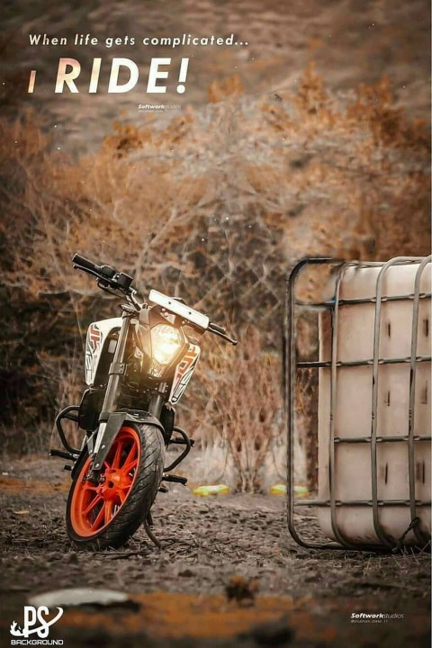 Ktm Bike CB Editing Picsart Background