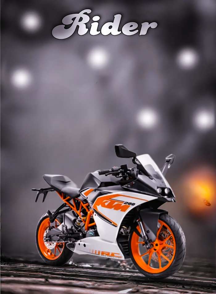 KTM Bike Photo Editing Background Free Download