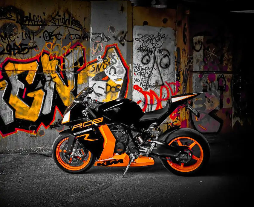 KTM Bike Photoshop CB Editing Background HD Download