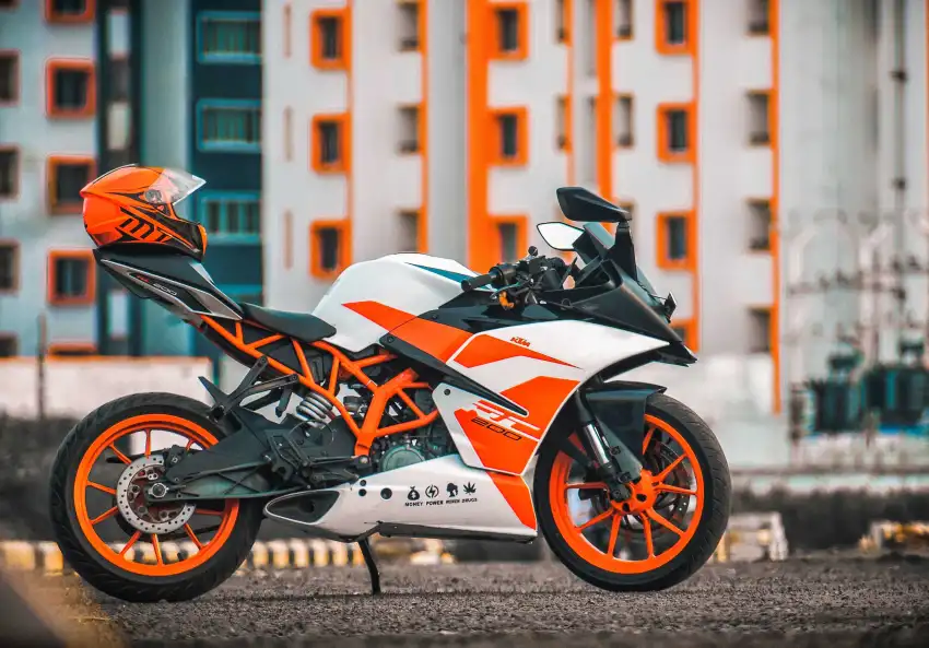 KTM Bike Photoshop Editing Background HD Download