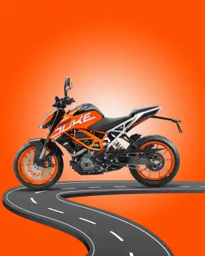 KTM Bike Snapseed Background HD Download