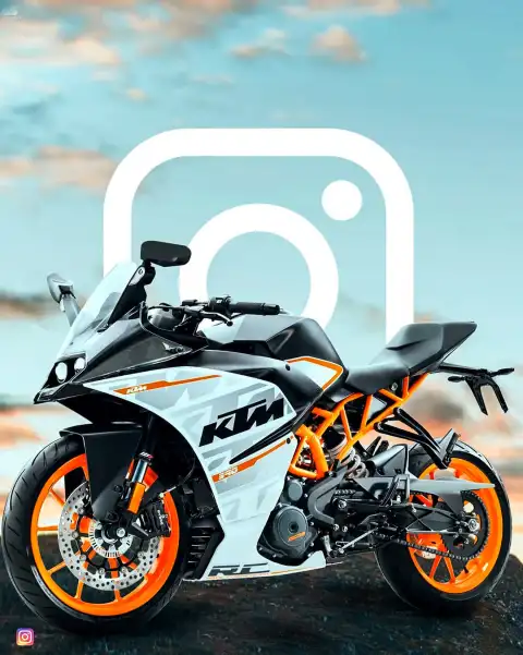 KTM RC Bike Picsart Background Full HD Download