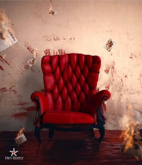 Kursi Red Sofa Chair Picsart Background Hd