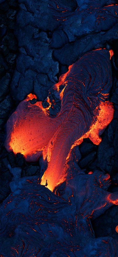 Lava Texture Background Wallpaper