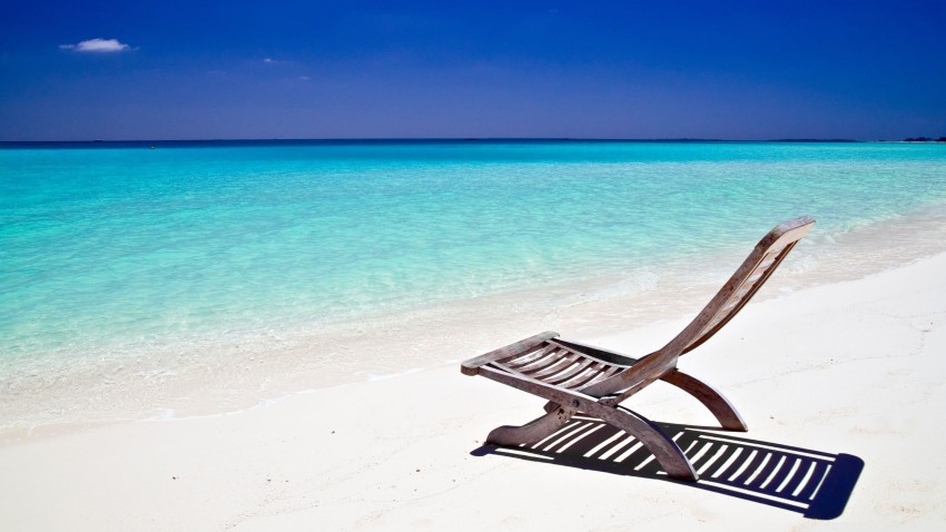 Lawn Beach Chair HD Background Wallpaper Download