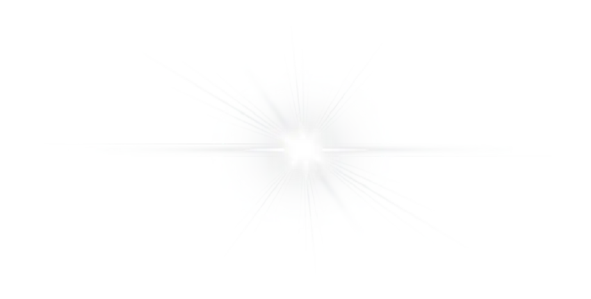 Lens Flare Bright White Effect PNG Background