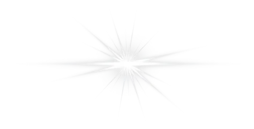 Lens Flare Bright White Effect PNG Transparent