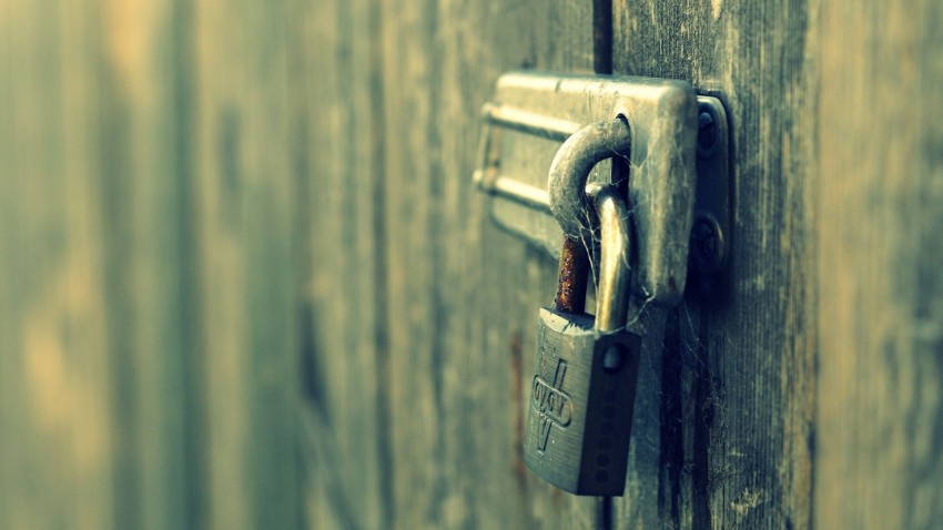 Lock Door HD Background Wallpaper Pic