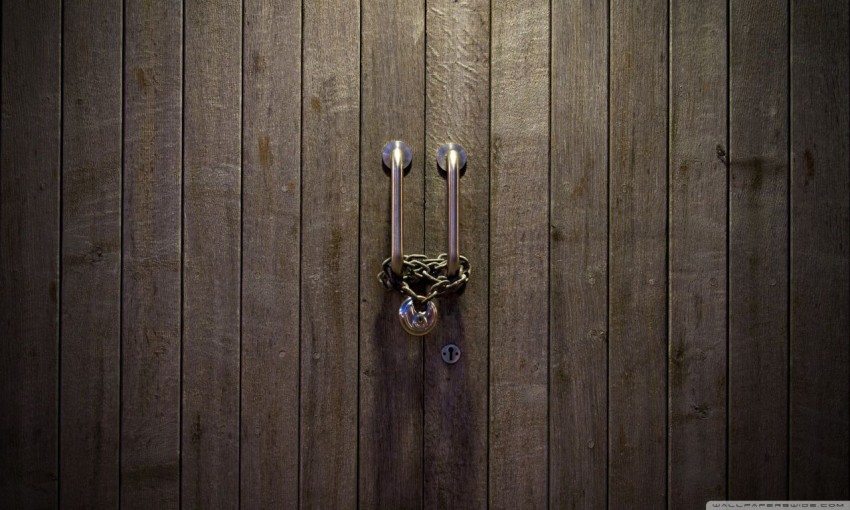 Lock Door HD Background Wallpaper Pic