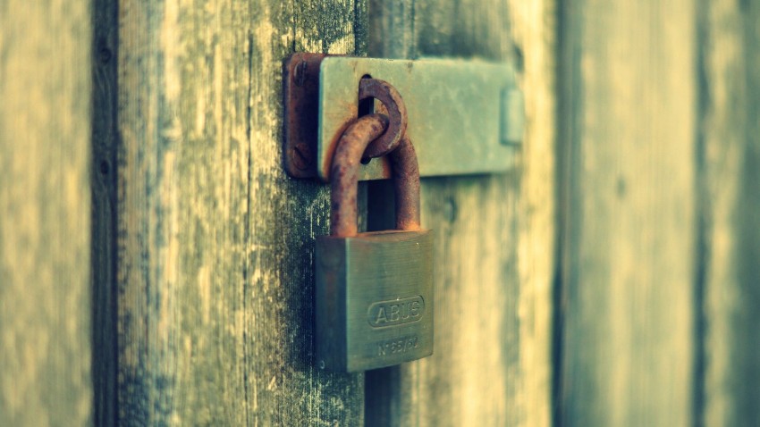 Lock Door HD Background Wallpaper Pic