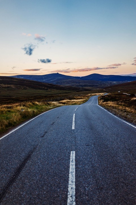 Long Empty Road Background HD Background Free