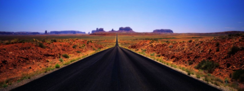 Long Flat  Road Background  Full HD   Download Free