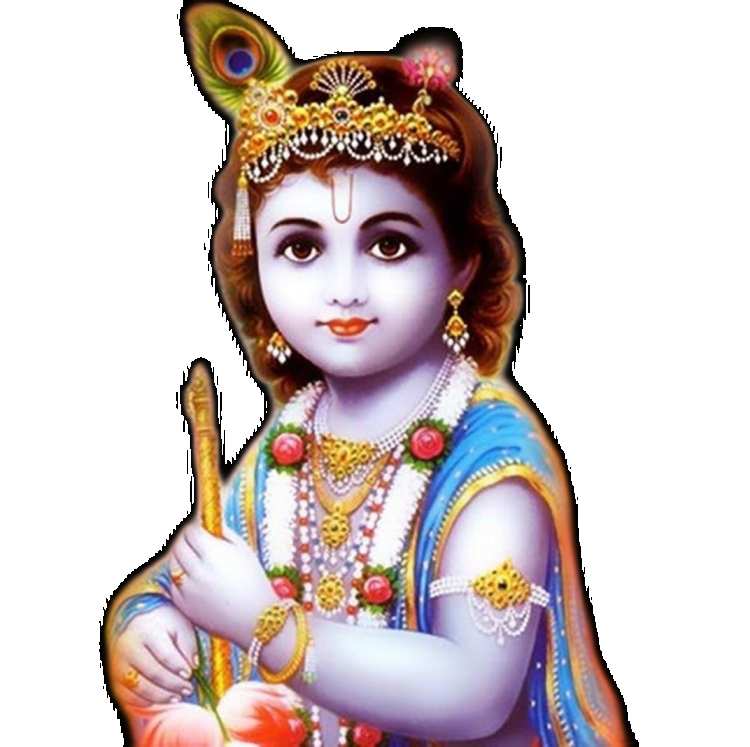 Lord Child Krishna PNG Images HD Free Download