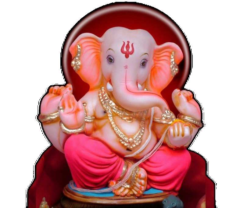 Lord Ganesh Ji Small Statue PNG Images Download Free