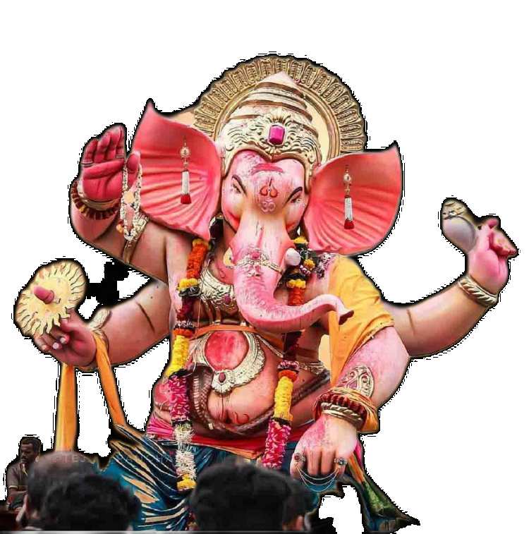 Lord Ganesh PNG Staue Full HD Images