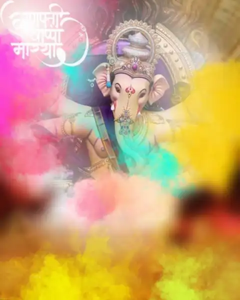 Lord Ganpati Ganesha Picsart Editing Background HD