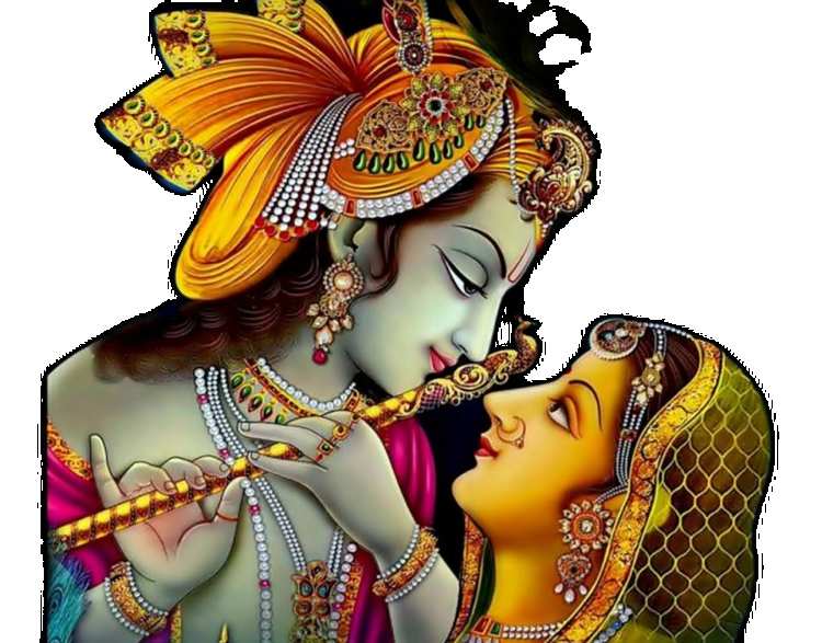 Lord Radha Krishna PNG Images HD Free Background