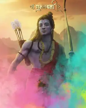 Lord Ram Ji CB Edit ing Happy Ram Navami Background