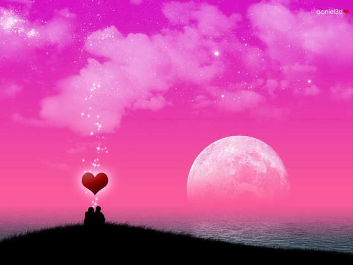 Love Pink Sky  Flex Banner Background High Resolution Free