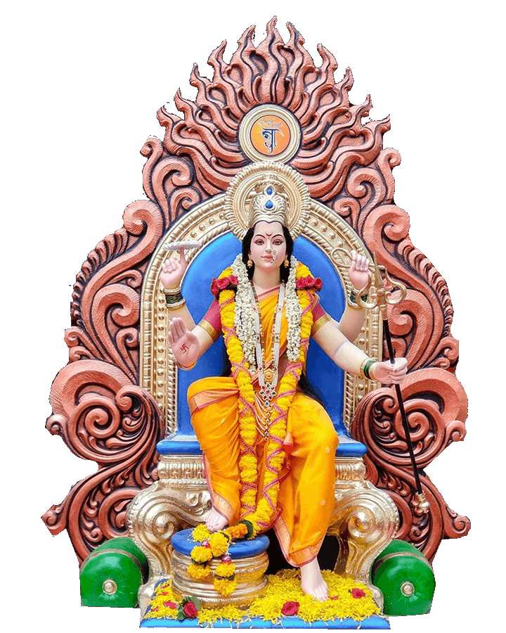 Maa Durga Big Size Murti Statue PNG Images Download