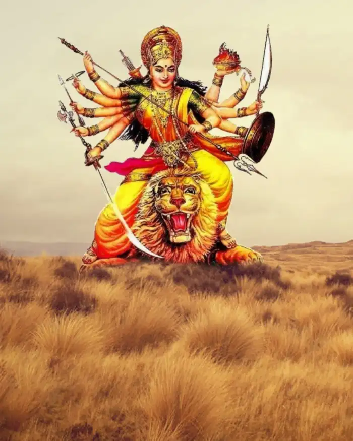 Maa Durga Navratri Editing Background  HQ Images