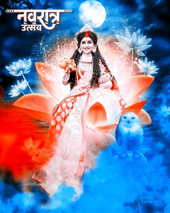 Maa Durga Navratri Editing Background