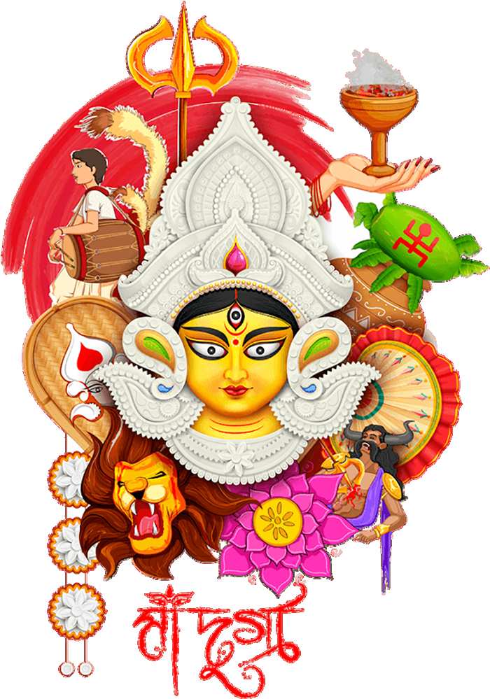 Maa Durga Navratri HD PNG Images Download