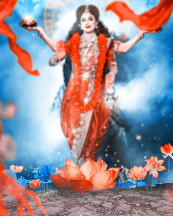 Maa Durga Navratri Photo Editing Background HD Images